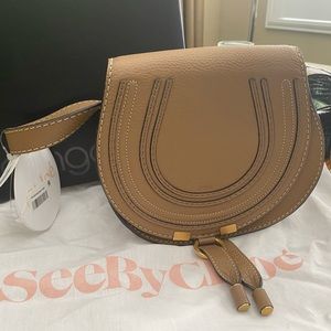 Chloé Marcie Mini Round Crossbody